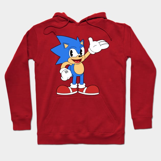 Sonic the hedgehog Hoodie by Style cuphead 